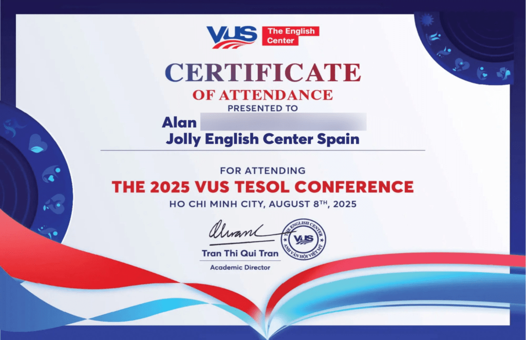 VUS Certificate