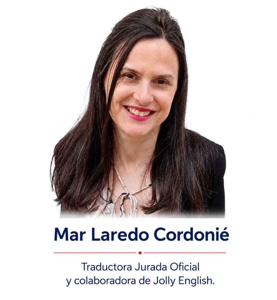 Mar Laredo Cordonié - Traductiora Jurada Oficial - Colaboradora Jolly English A Coruña